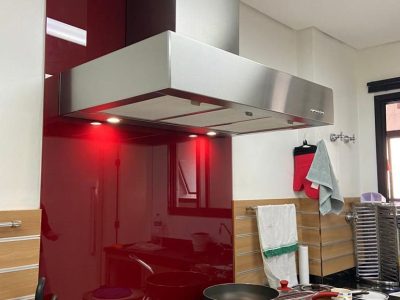 Coifa Cozinha Modelo Reto Parede
