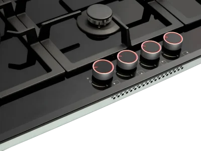 Cooktop Black Glass